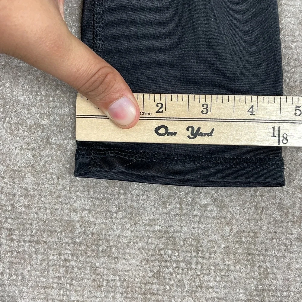 Old Navy Active Powerpress Leggings Girls 2XL 18 Black Mid Rise Go Dry Cool